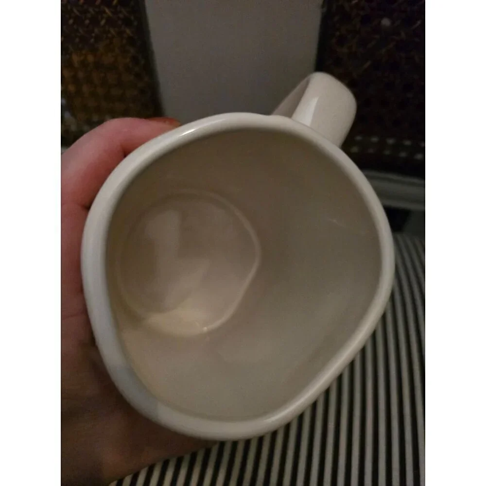 Rae Dunn Halloween Spooky Skeleton Coffee Mug